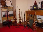 My Saxophones